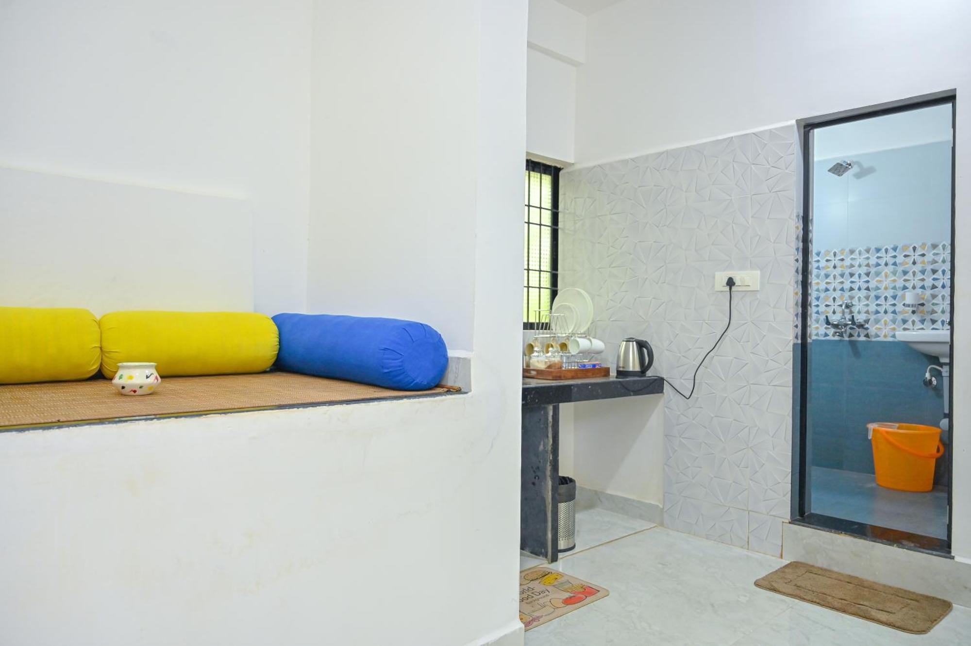 Shell House - Private Stay With Garden View In Arambol Mandrem Exterior photo