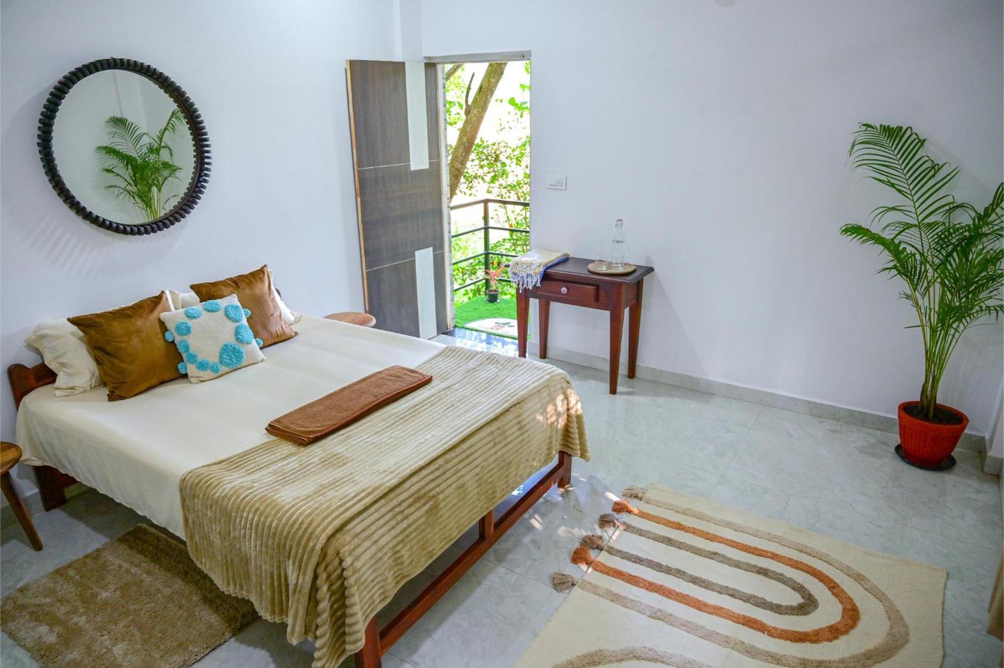 Shell House - Private Stay With Garden View In Arambol Mandrem Exterior photo